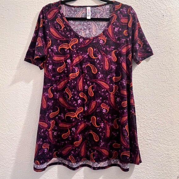 LuLaRoe Multicolor Tunic‎ Women's Blouse Size S - Picture 1 of 4